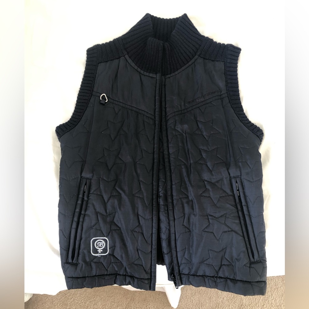 Black Vest Betty Rides Knitwear